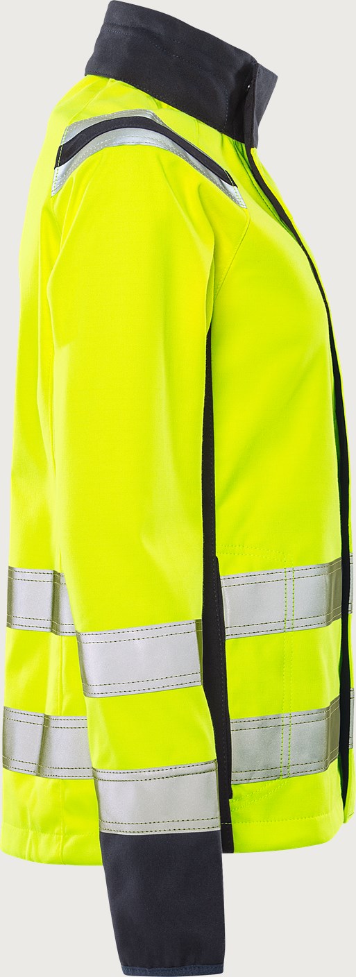 Last inn bilde i galleriviser, Flamestat high vis stretch softshell-jakke for kvinner klasse 3 4076 FSS
