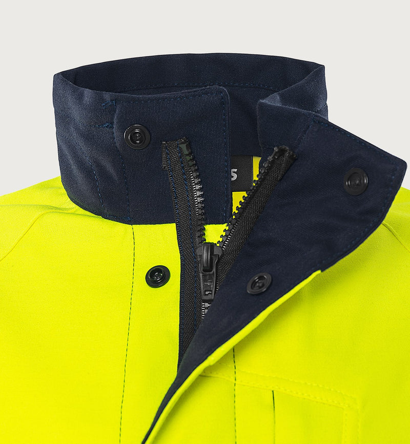 Last inn bilde i galleriviser, Flamestat high vis stretch softshell-jakke for kvinner klasse 3 4076 FSS
