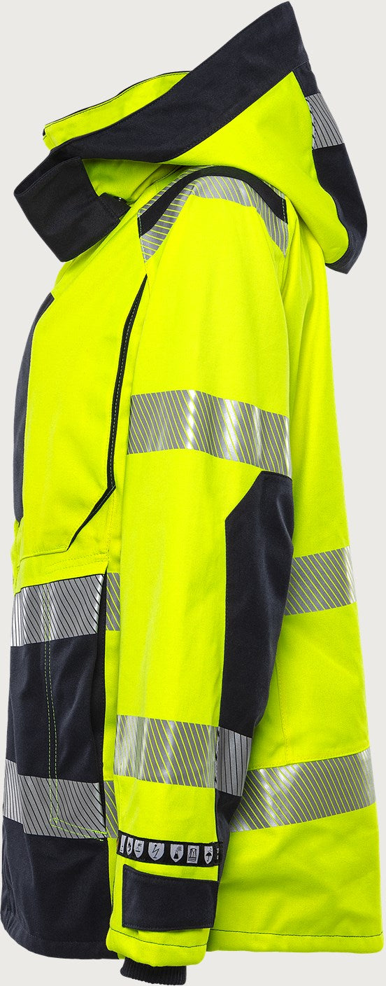 Last inn bilde i galleriviser, Flamestat High Vis Airtech® skalljakke dame klasse 3 4526 ATHR
