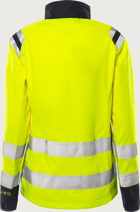 Flamestat high vis stretch softshell-jakke for kvinner klasse 3 4076 FSS