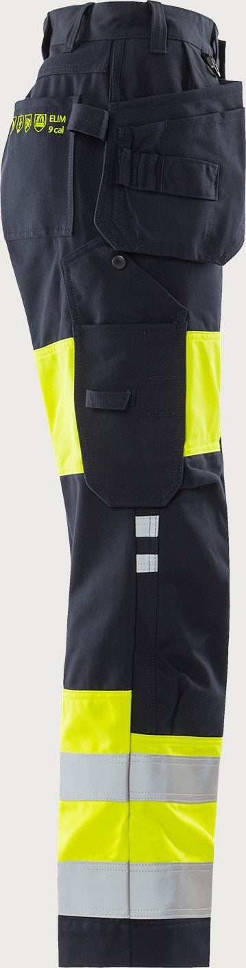 Flamestat håndverkerbukser høy synlighet dame cl 1 2777 ATHS