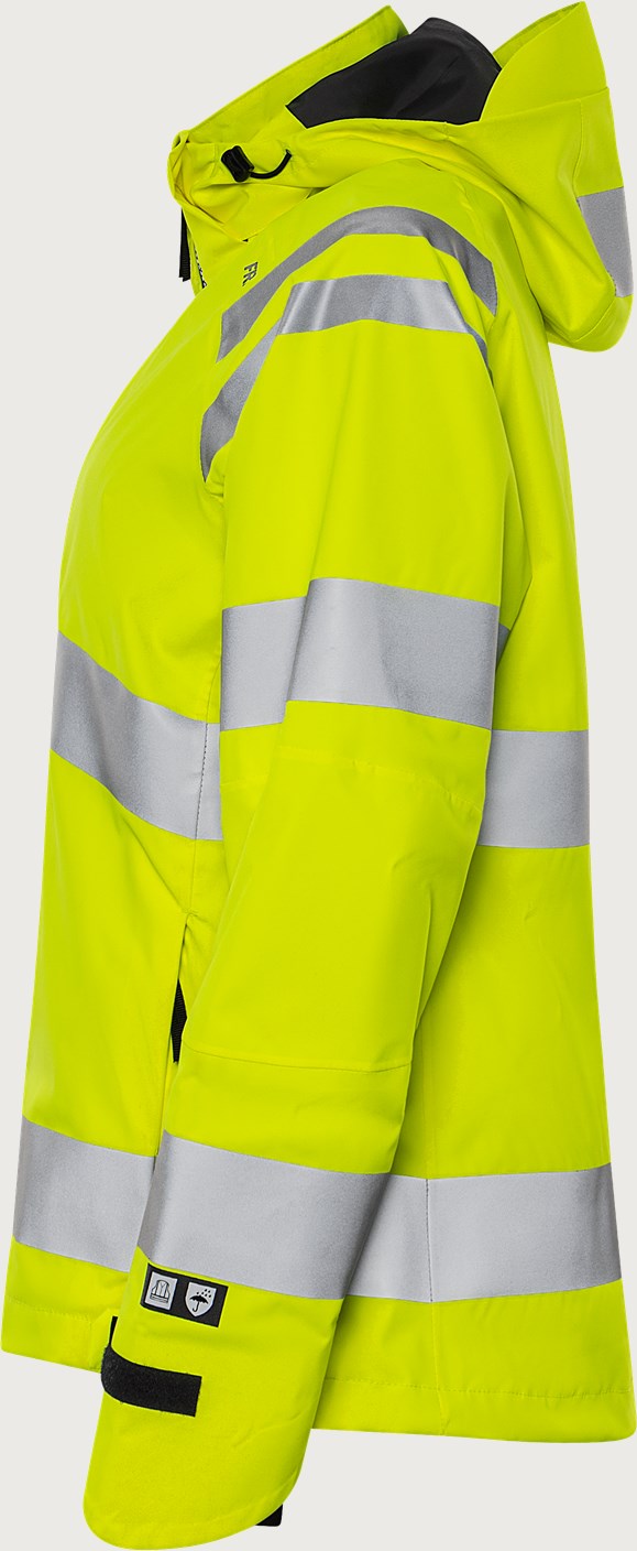 Last inn bilde i galleriviser, High vis Green stretch skalljakke kvinne klasse 3 4681 GLPS
