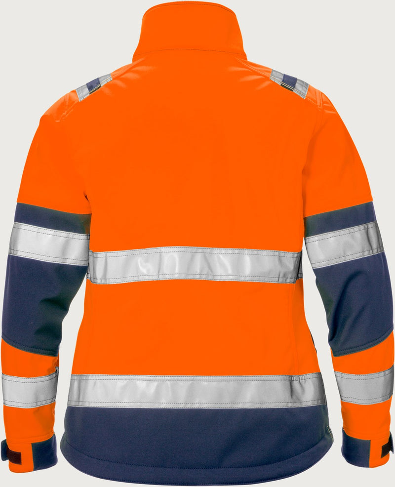 Last inn bilde i galleriviser, Softshell-jakke dame, høy synlighet kl 2 4183 WYH
