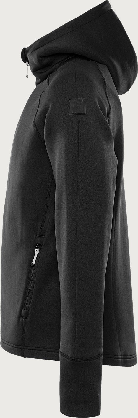 Cobalt Polartec® power stretch® hettegenser