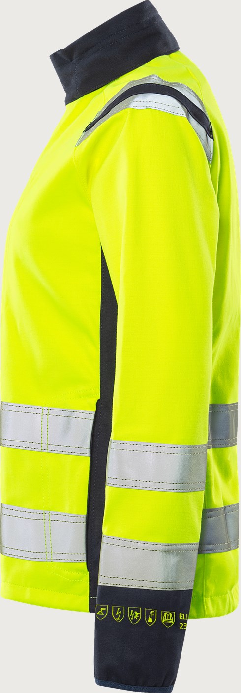 Flamestat high vis stretch softshell-jakke for kvinner klasse 3 4076 FSS
