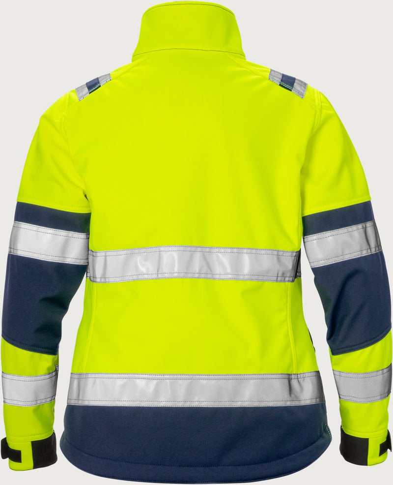 Last inn bilde i galleriviser, Softshell-jakke dame, høy synlighet kl 2 4183 WYH
