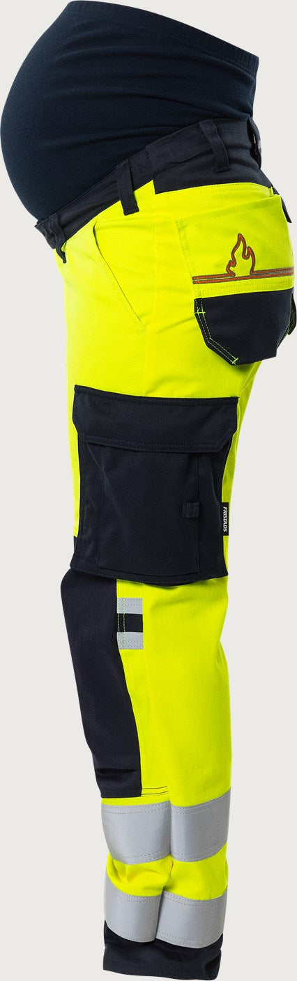Last inn bilde i galleriviser, Flamestat varsel mammabukse med stretch, klasse 2 2507 ATHF
