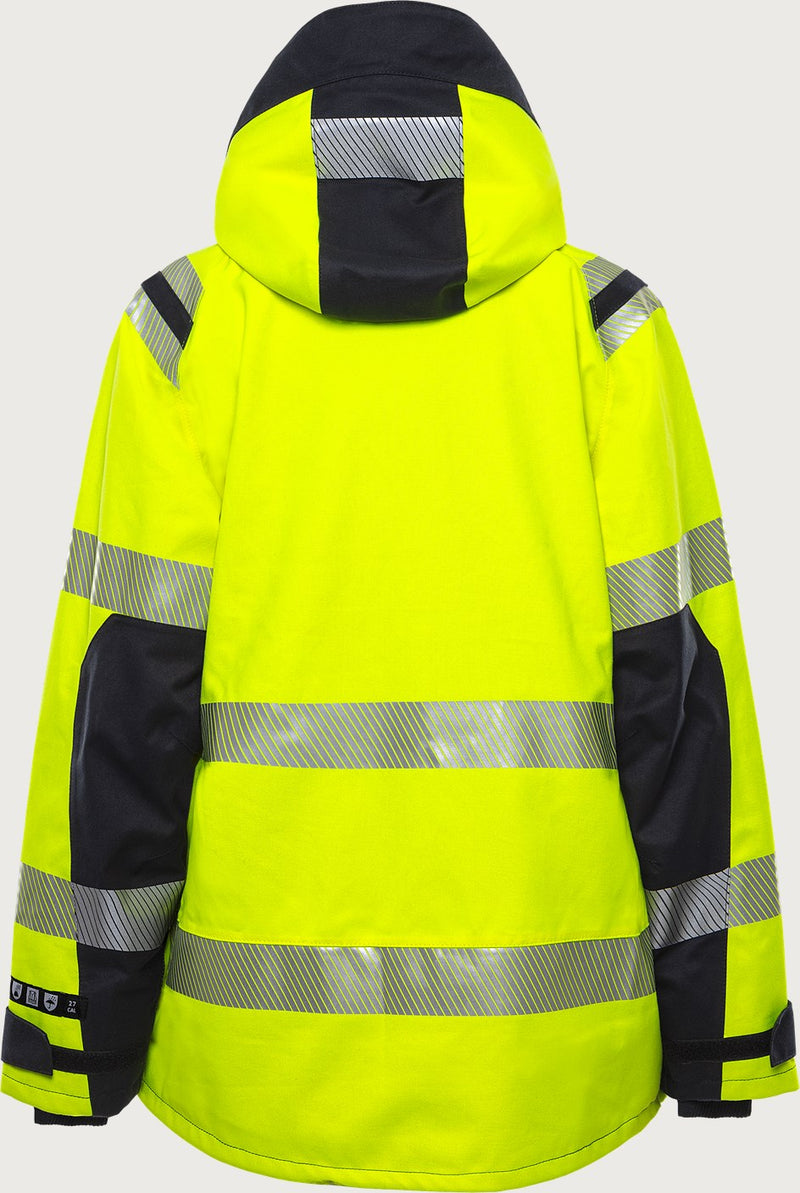 Last inn bilde i galleriviser, Flamestat High Vis Airtech® skalljakke dame klasse 3 4526 ATHR
