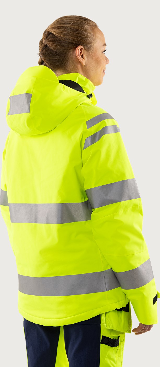 Last inn bilde i galleriviser, HiVis Green vinterjakke dame klasse 3 4683 GLPS
