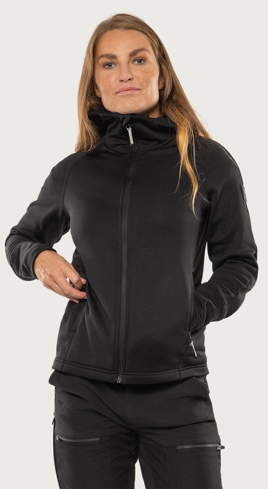Cobalt Polartec® power stretch® hettegenser