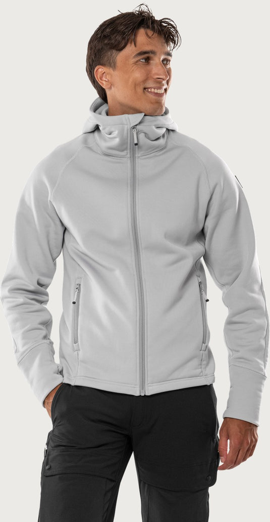 Cobalt Polartec® power stretch® hettegenser